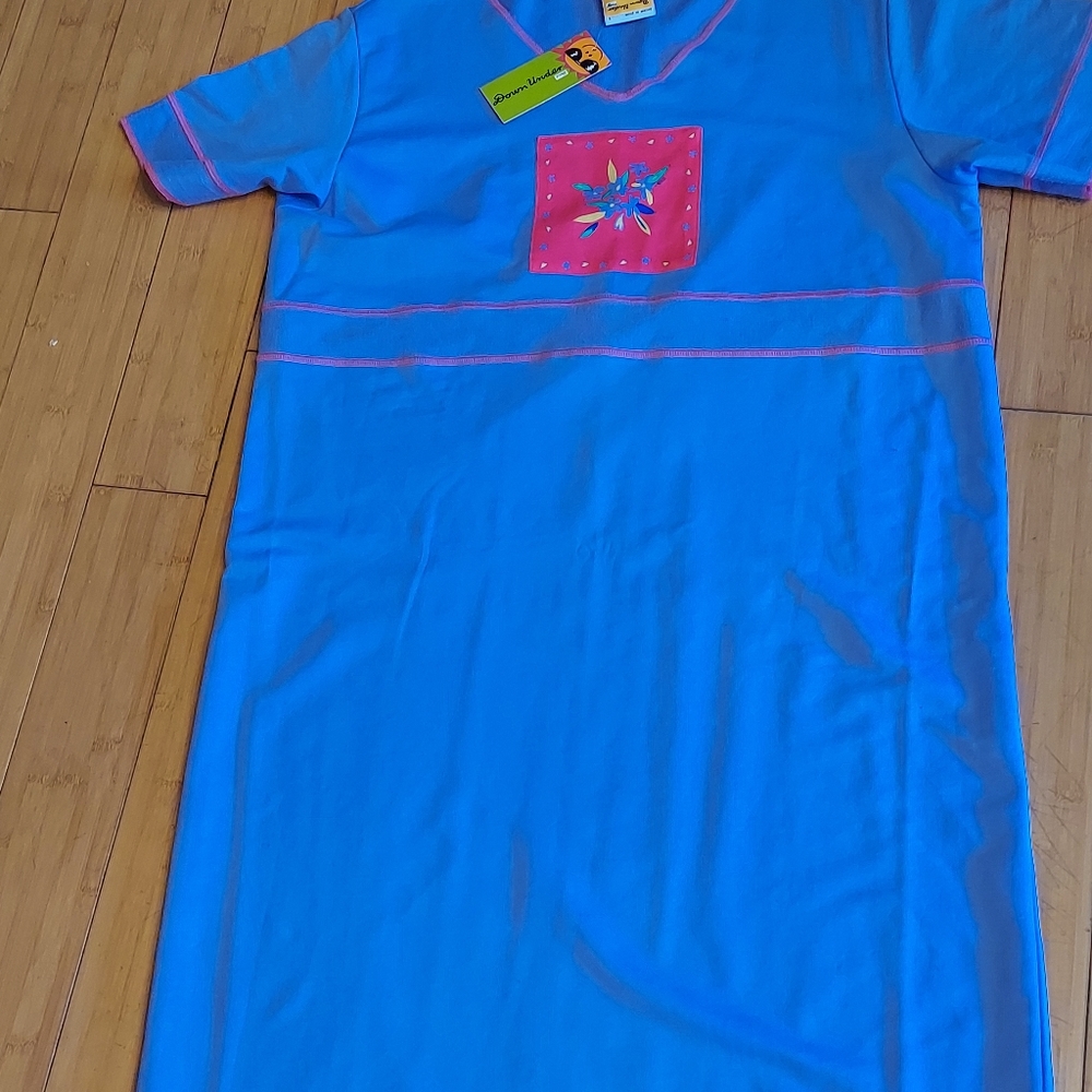 Done down under midi dress by Famous design Ken Done NWT - Picture 2 of 5